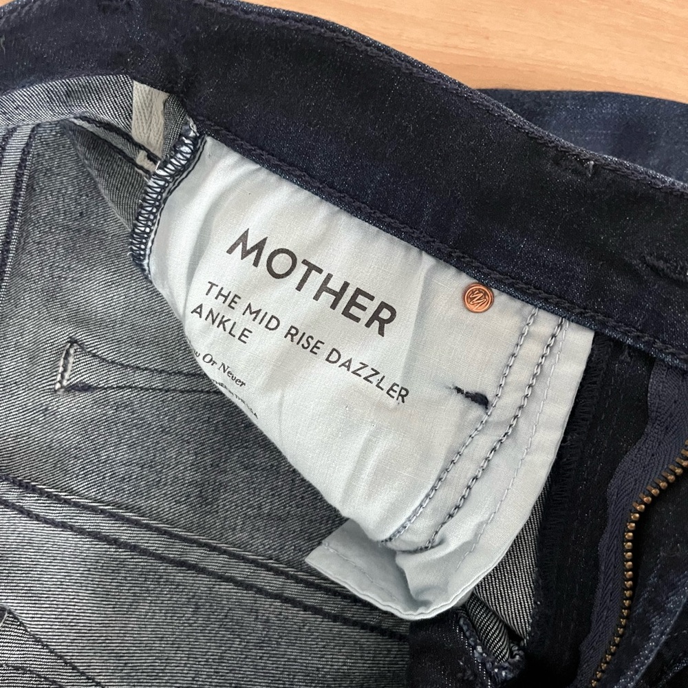 MOTHER The Mid Rise Dazzler Ankle size 26 - Picture 4 of 7